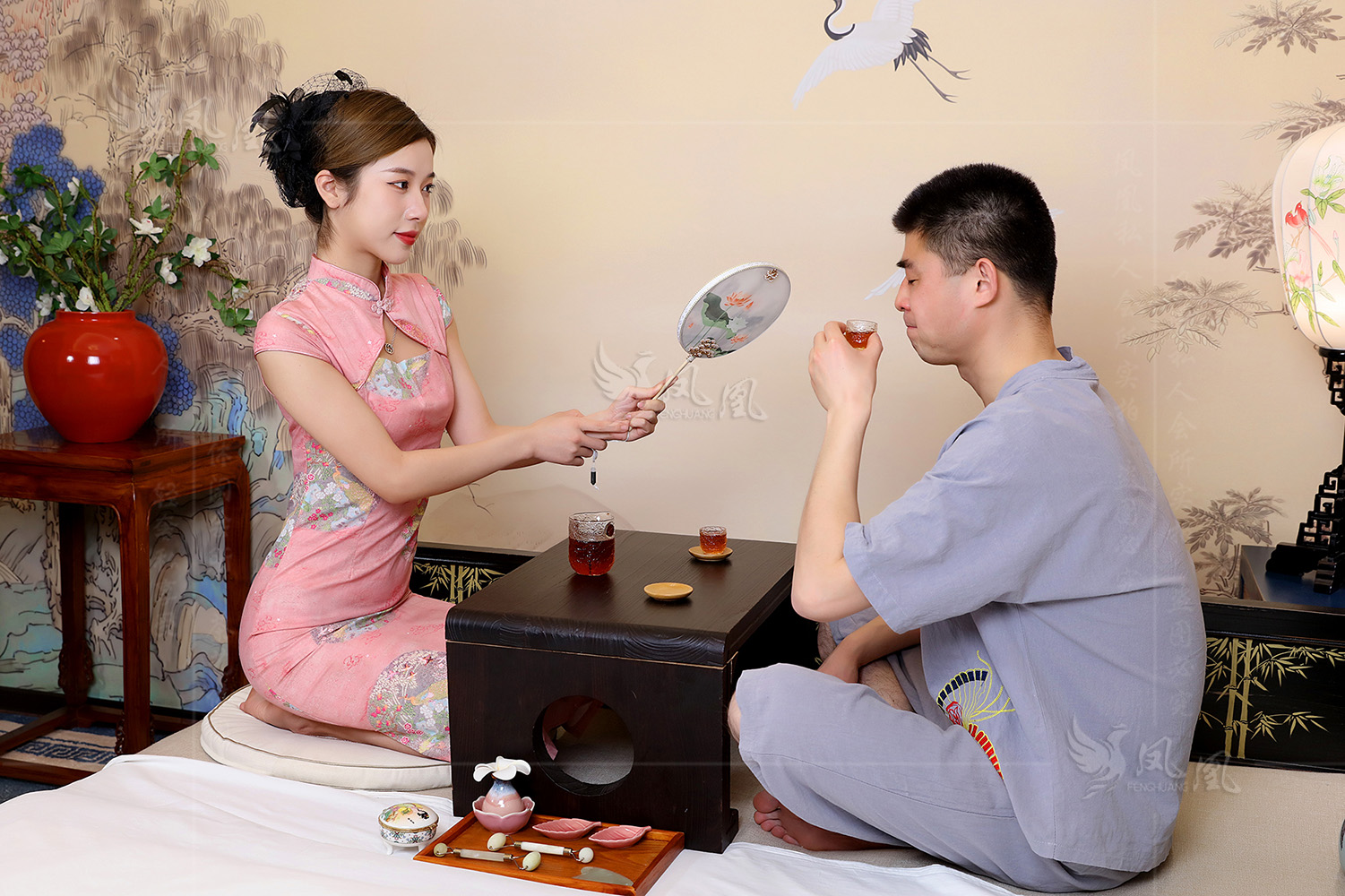 和朋友去了成都这家男士按摩Spa会馆，漂亮小姐姐服务非常好哦